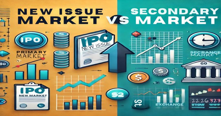 new issue market vs secondary market