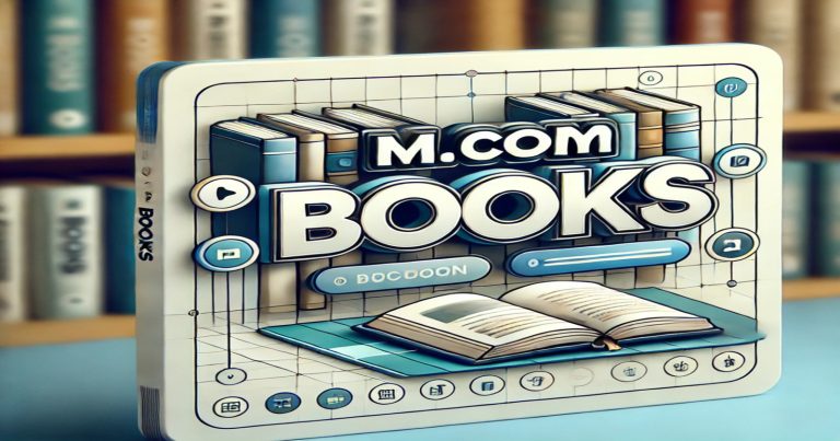 M Com Books