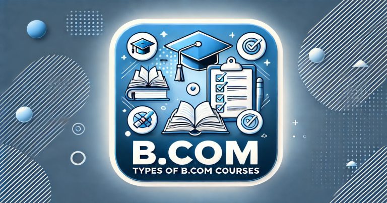 how many types of B COM courses