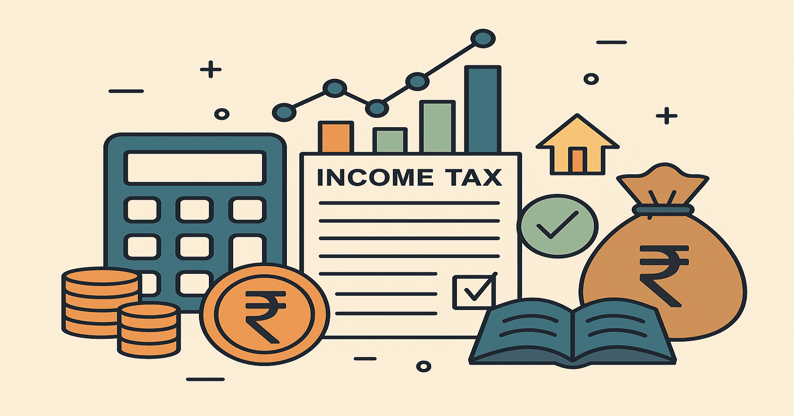 Income Tax : Meaning, Tax Slabs, Income Heads & Deductions