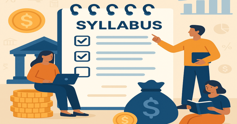 Banking and Finance Course Syllabus